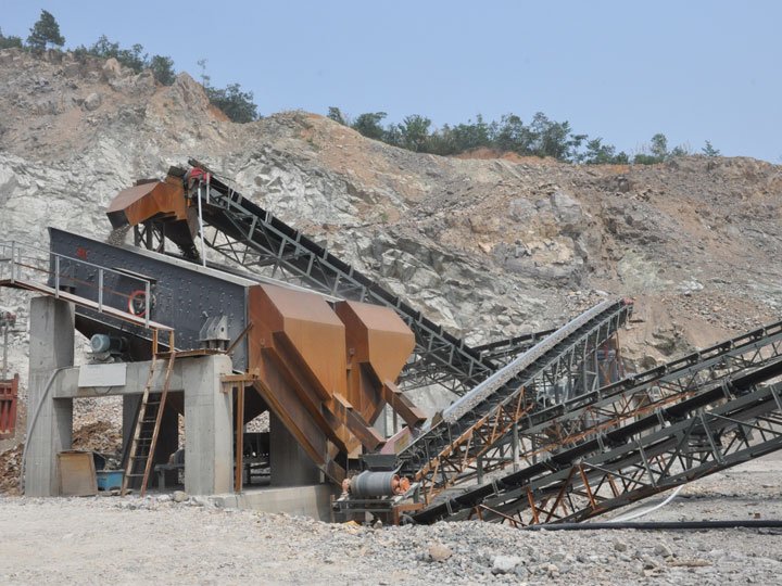 Kaolin processing plant